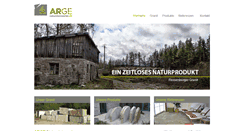Desktop Screenshot of natursteinwerke.de